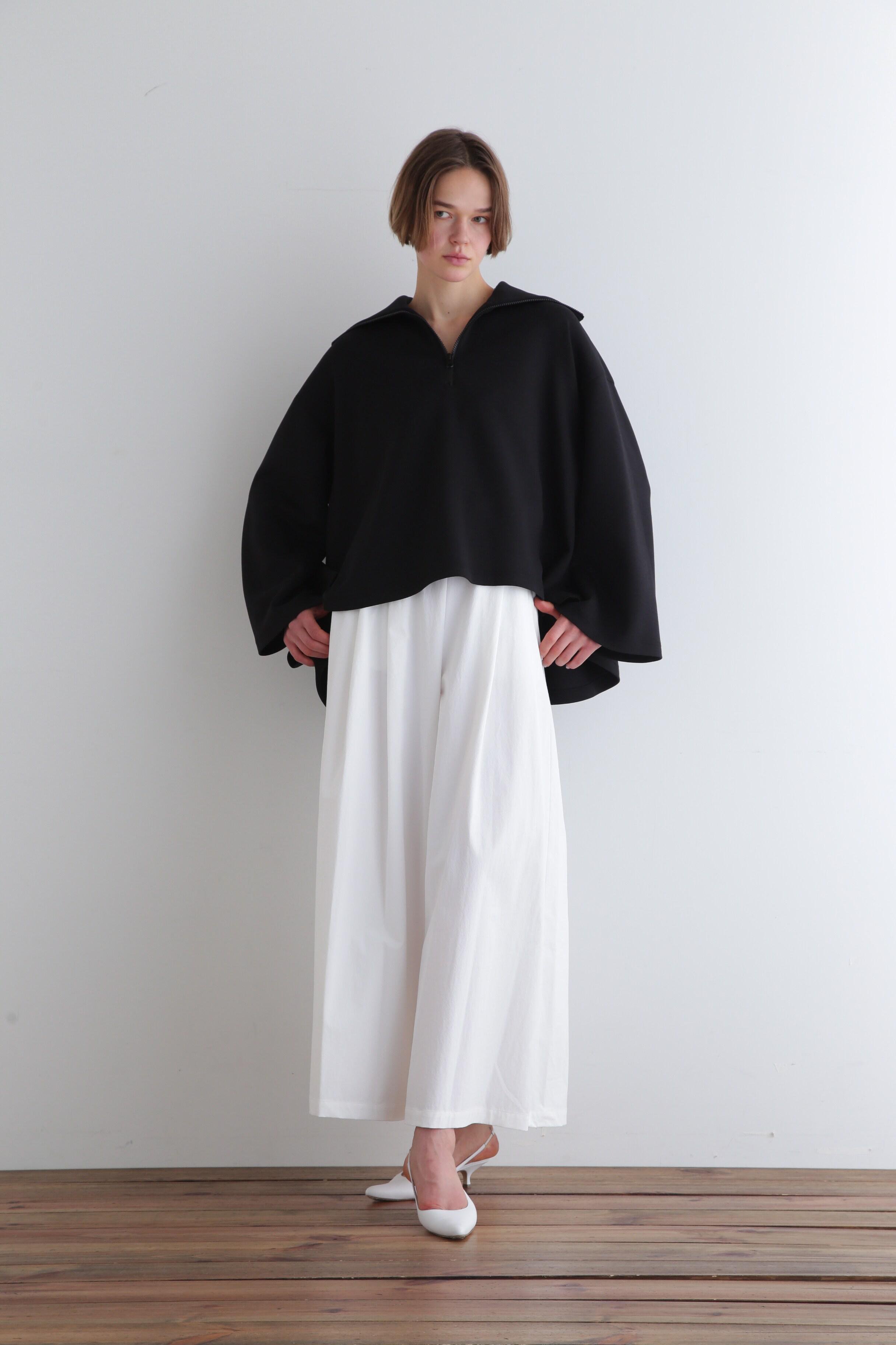 LE PHIL ナイロンストレッチブロードパンツ (ホワイト, １) ル フィル ELLE SHOP