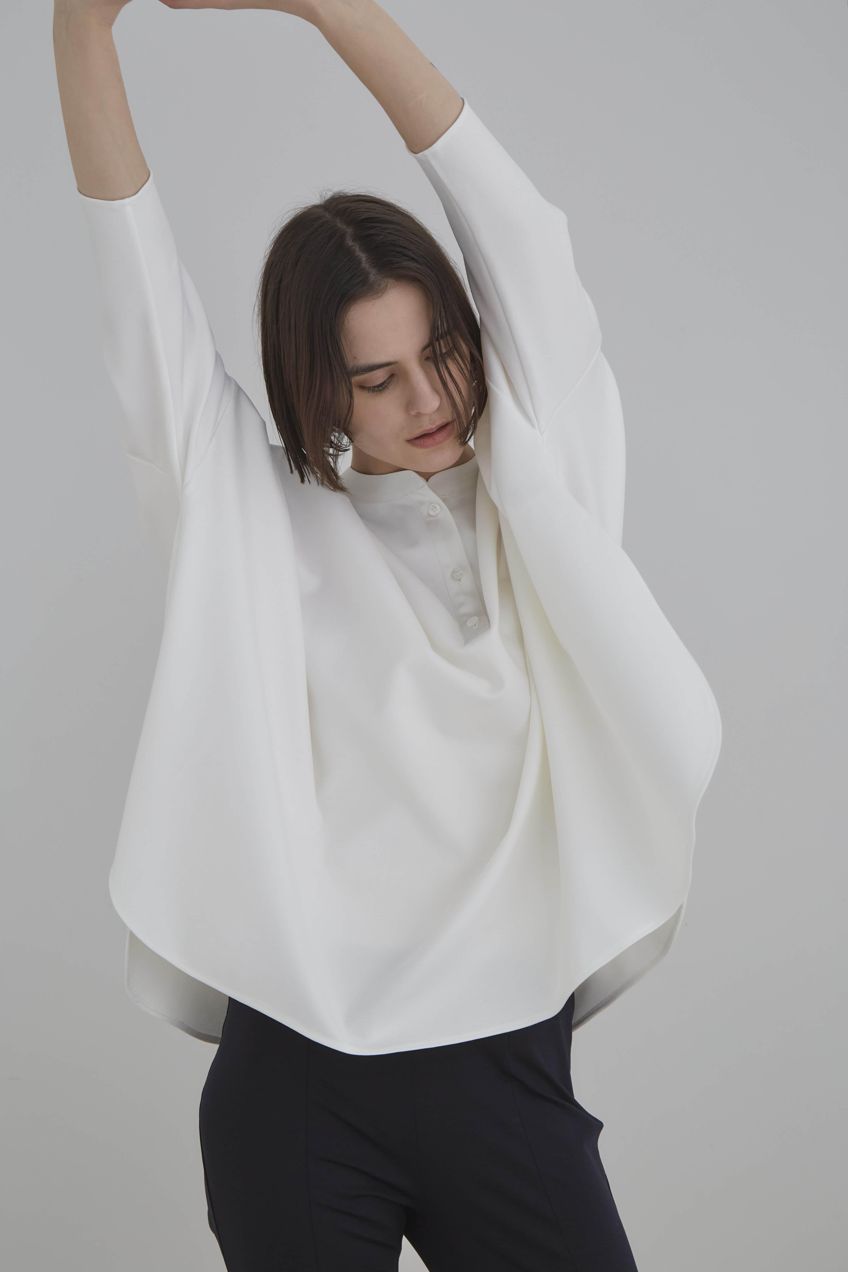 LE PHIL ヴィスポンチトップス (ホワイト, Ｆ) ル フィル ELLE SHOP