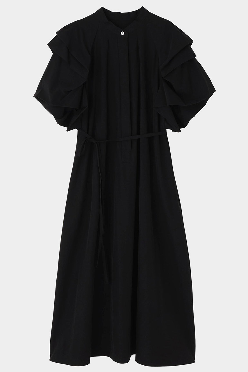 ル フィル/LE PHILのナイロンストレッチワンピースＢ(ブラック/5345240816)