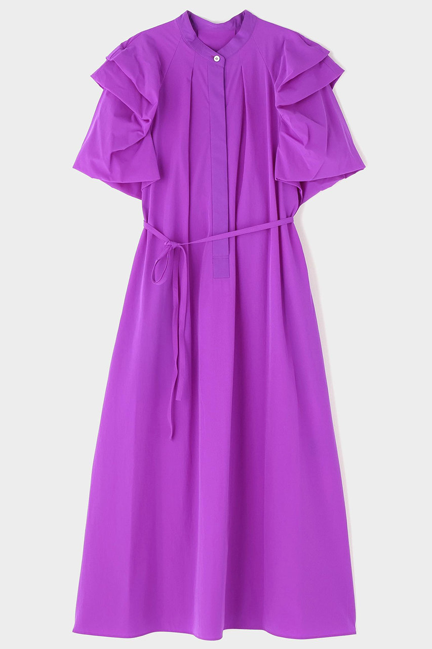 ル フィル/LE PHILのナイロンストレッチワンピース(パープル/5345240817)