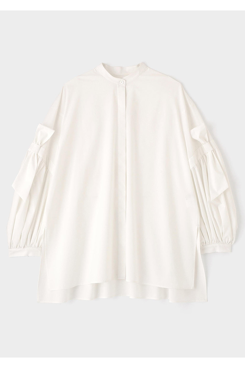 ル フィル/LE PHILのSOLOTEXブロードリボンブラウス(ホワイト/5346110406)