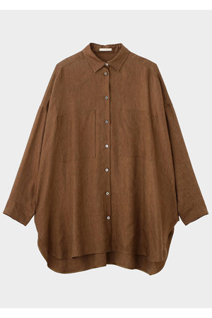 ル フィル/LE PHILの【予約販売】キュプラリネンブラウス(110400/110403)