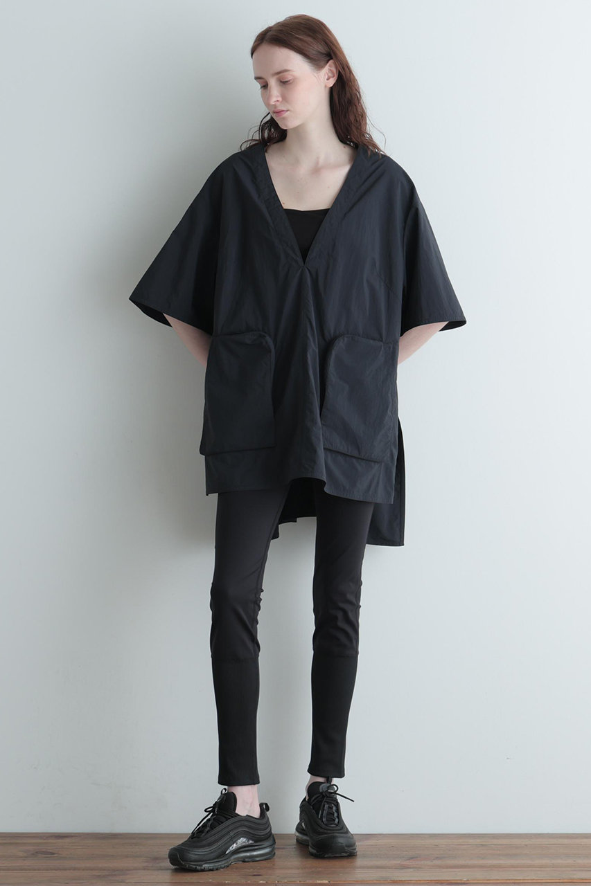 LE PHIL(ル フィル)｜《LE PHIL SPORTS》タフタTシャツジレ/ブラック