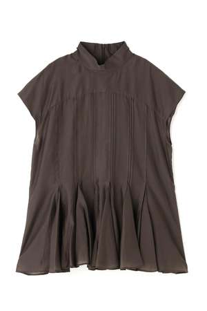 ル フィル/LE PHILの【予約販売】シャイニーローンタックブラウス(110400/110402)