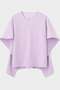 2WAYツイル半袖ブラウス ル フィル/LE PHIL パープル
