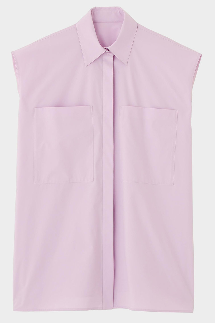 ル フィル/LE PHILの【予約販売】ビッグポケットノースリーブブラウス(ピンク/5346110505)