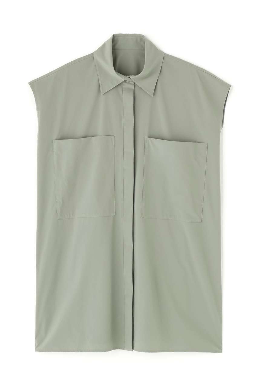 ル フィル/LE PHILの【予約販売】ビッグポケットノースリーブブラウス(カーキ/5346110505)