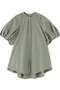 ギャザースリーブブラウス ル フィル/LE PHIL カーキ
