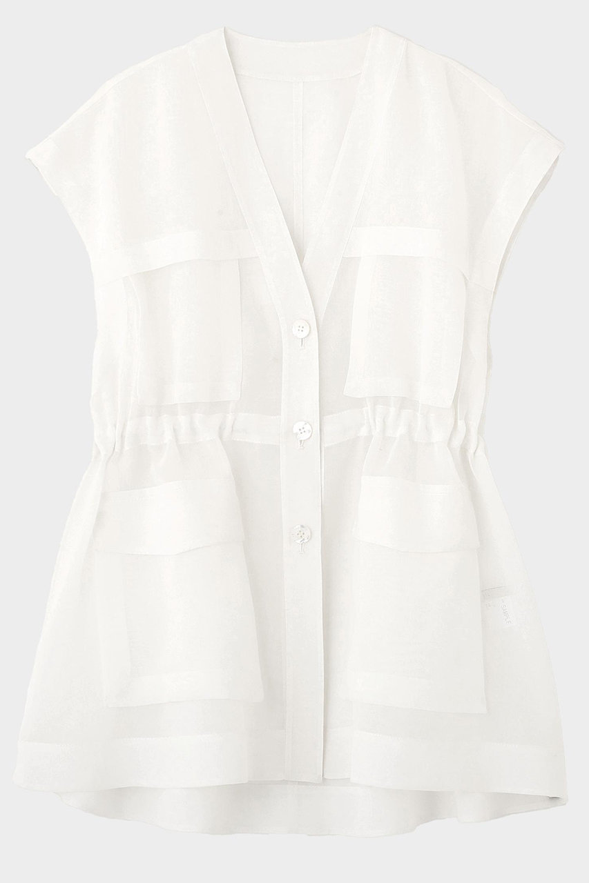 ル フィル/LE PHILの【予約販売】シアーオーバージレジャケット(ホワイト/5346150509)