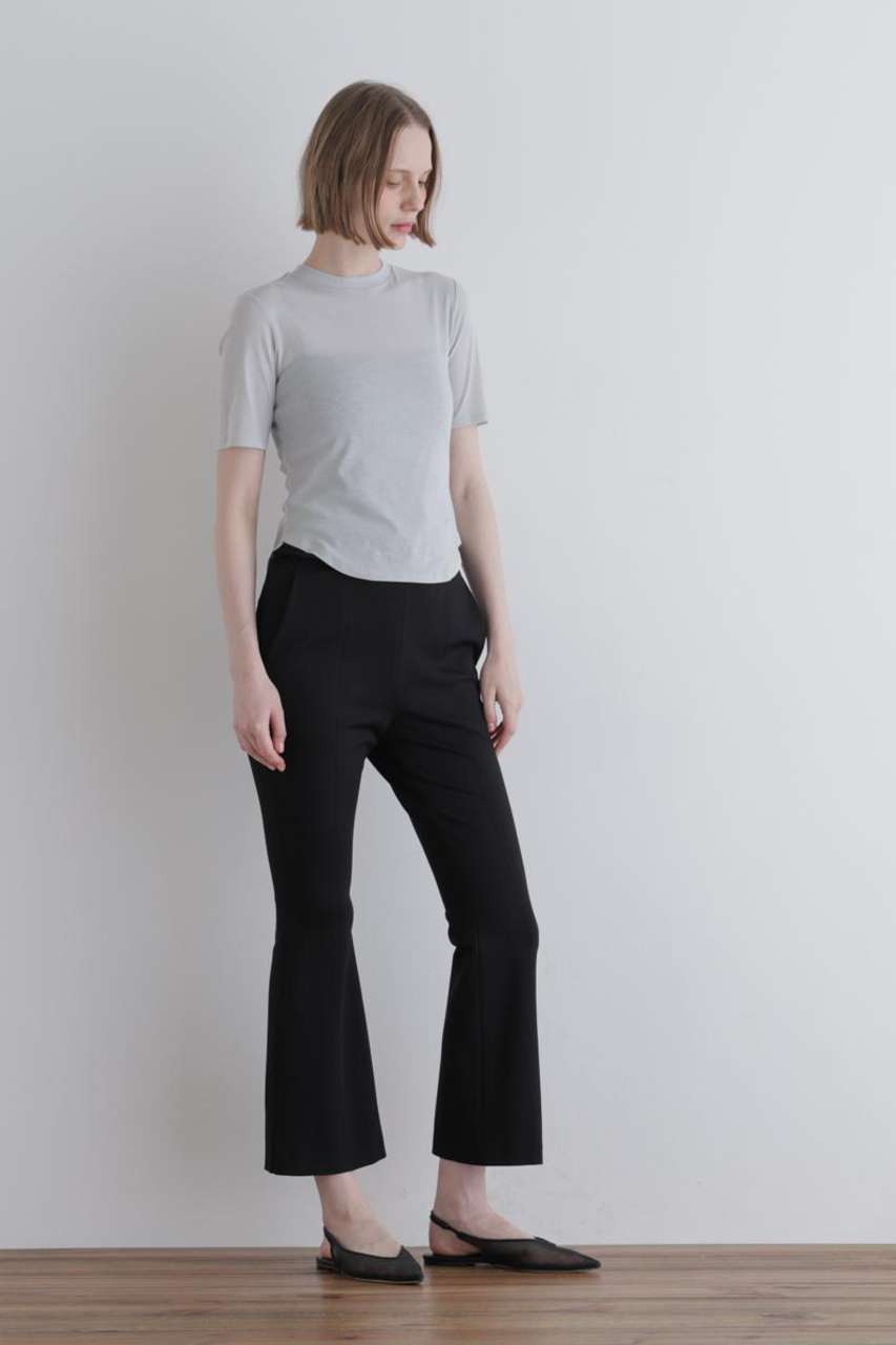 LE PHIL(ル フィル)｜フレアレギンスパンツ/ブラック の通販｜ELLESHOP