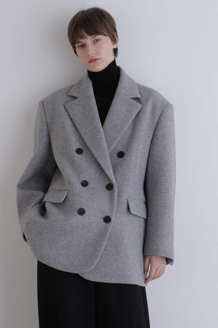 LE PHIL オーバーサイズジャコット (グレー, F) ル フィル ELLE SHOP
