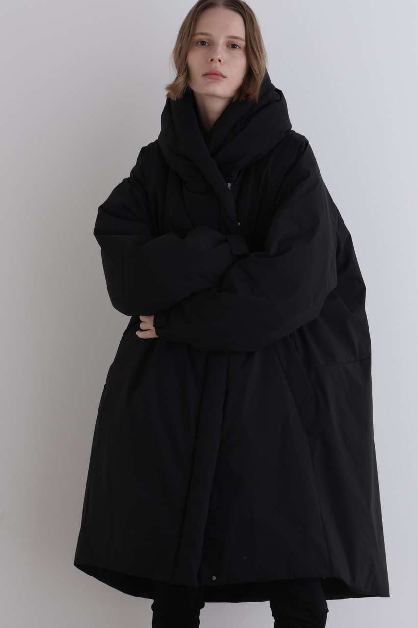 LE PHIL 《LE PHIL SPORTS》ライトタフタダウンコート (ブラック, 0) ル フィル ELLE SHOP