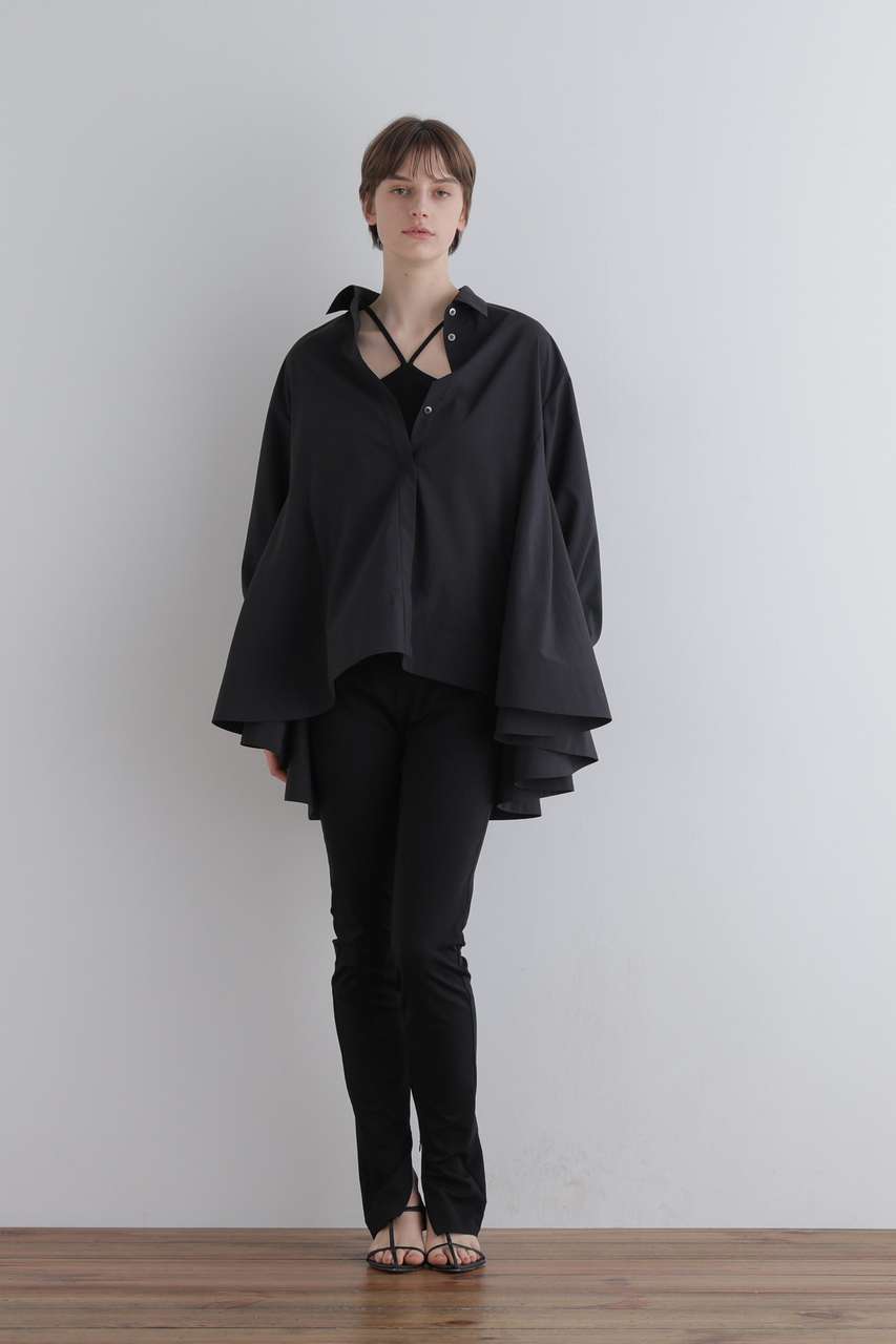 LE PHIL(ル フィル)｜【予約販売】ポリエステルタイプライターギャザー