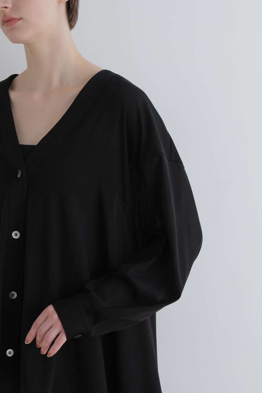 LE PHIL(ル フィル)｜【予約販売】ジャージーコンビカーディガン