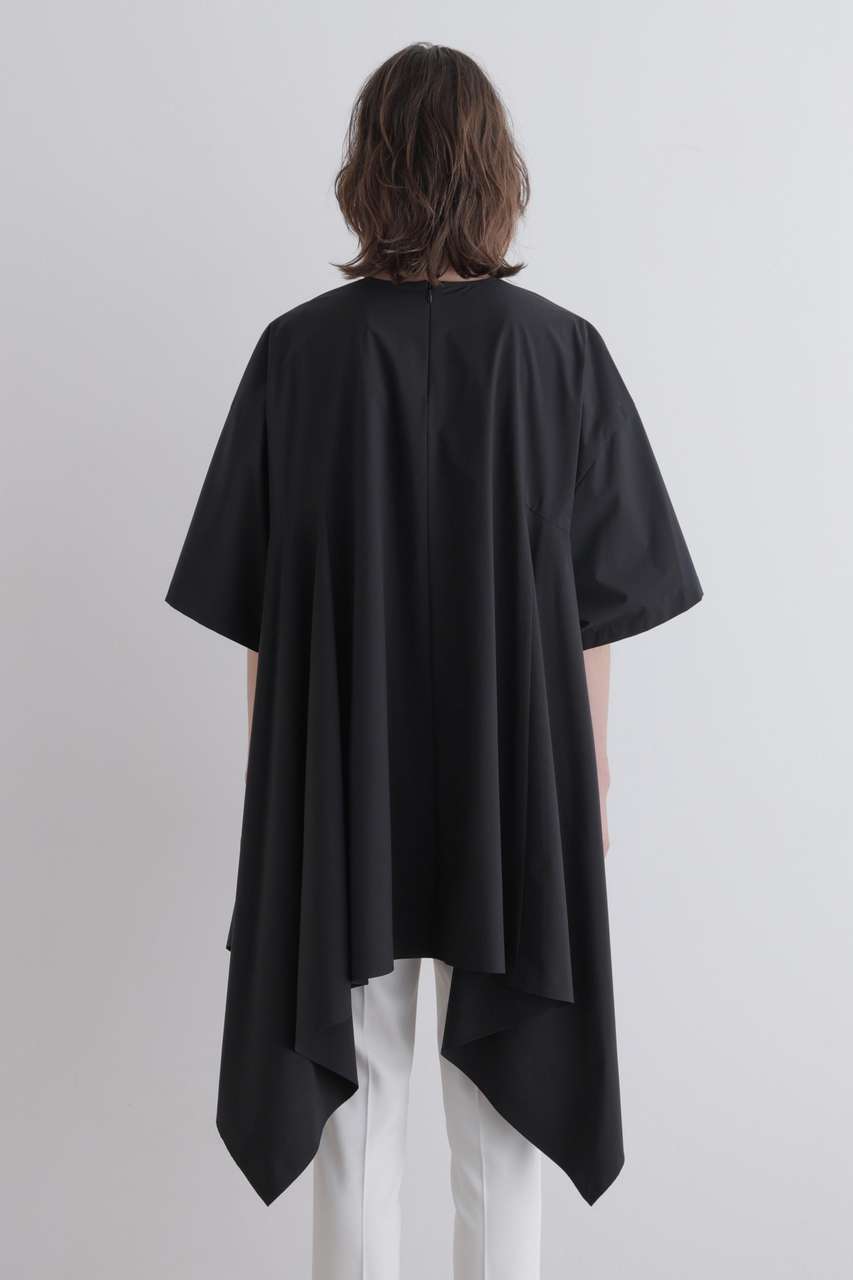LE PHIL(ル フィル)｜【予約販売】SOLOTEXフレアブラウス/ブラック の