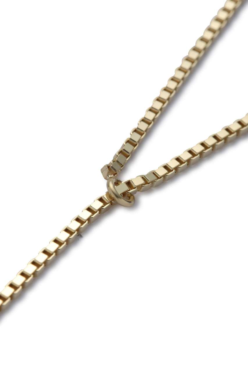 LE PHIL(ル フィル)｜FRINGE NECKLACE N/ゴールド の 