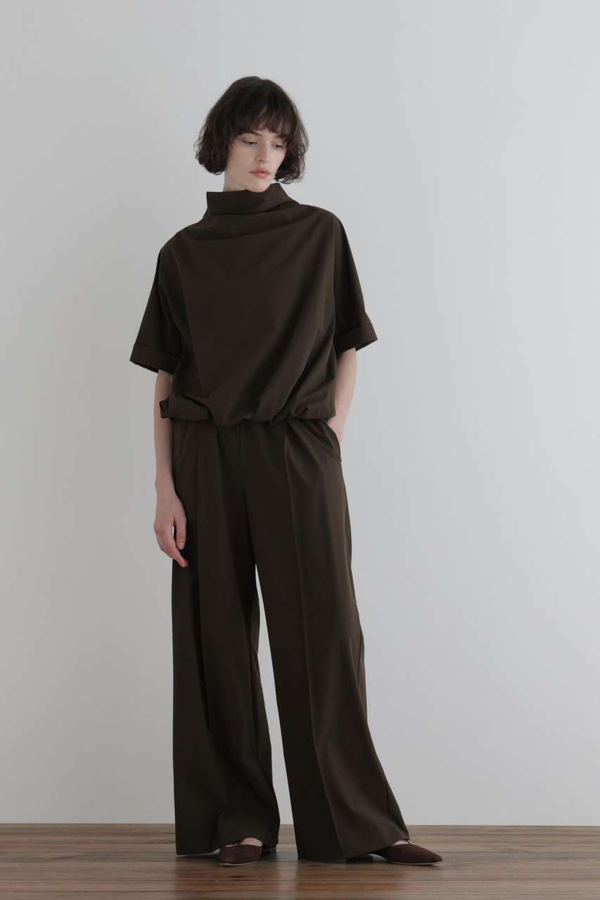 LE PHIL(ル フィル)｜【予約販売】ウエストドロストセミワイドパンツ