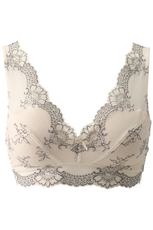 キッドブルー/KID BLUEの20フラワーラインレースカップブラ