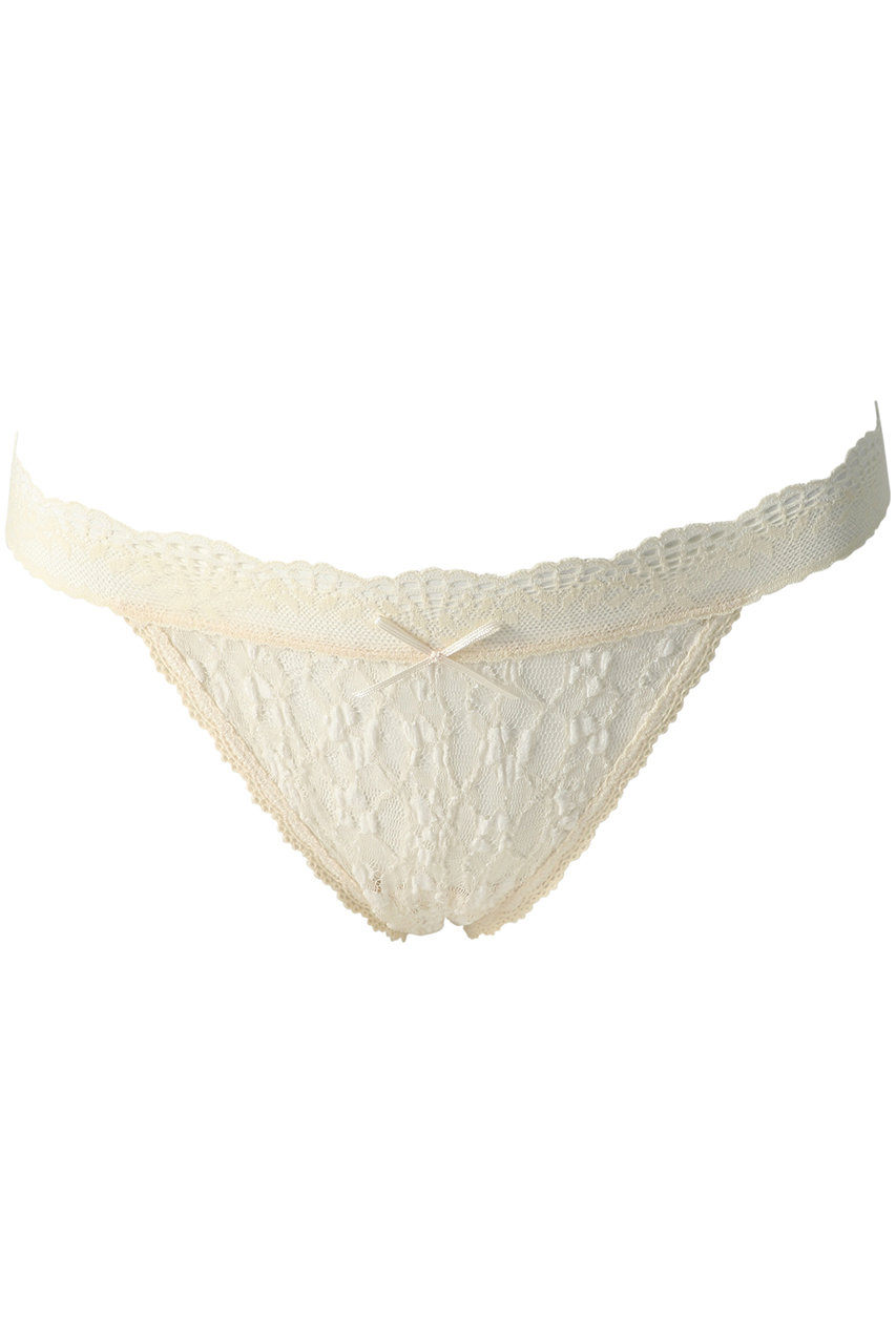 Kid Blue キッドブルー コットンレースjqタンガ アイボリー の通販 Elleshop エル ショップ