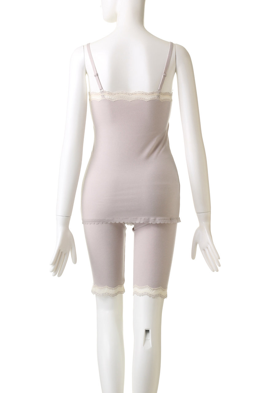 KID BLUE(キッドブルー)｜22起毛ベア天カップ付キャミ/ブラック の通販