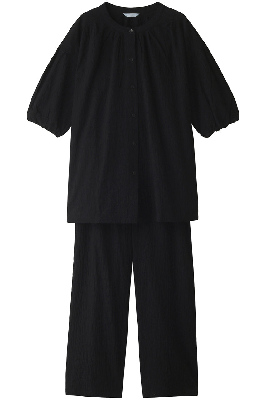 キッドブルー/KID BLUEのサマーシャーリングパジャマ(ブラック/4547586714601)