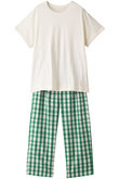 23ギンガムチェックパジャマ