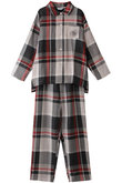 トリプルガーゼブランケットチェックパジャマ