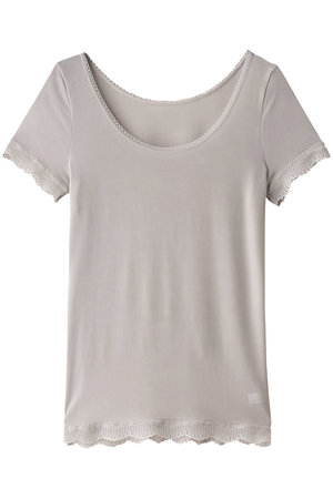 キッドブルー/KID BLUEの24ベンベルグベア天半袖インナー(160200/160201)