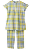 24シャーリングチェックパジャマ