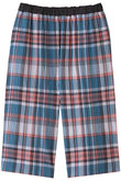 【MEN】24シャーリングチェックボトム
