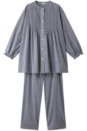 キッドブルー/KID BLUEのオーガニックドビードットパジャマ(111000/111001)