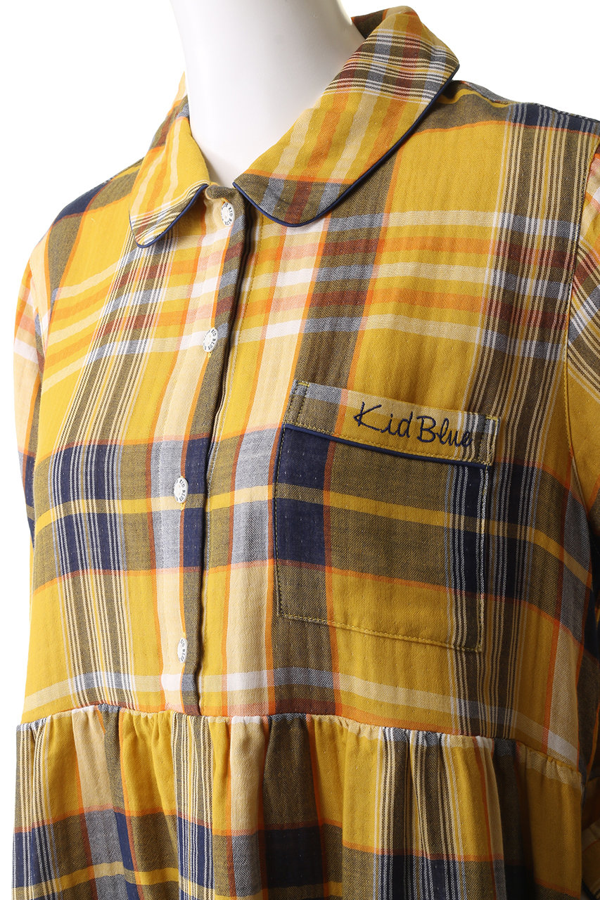 KID BLUE(キッドブルー)｜24トリプルガーゼチェックナイティ（スパッツ