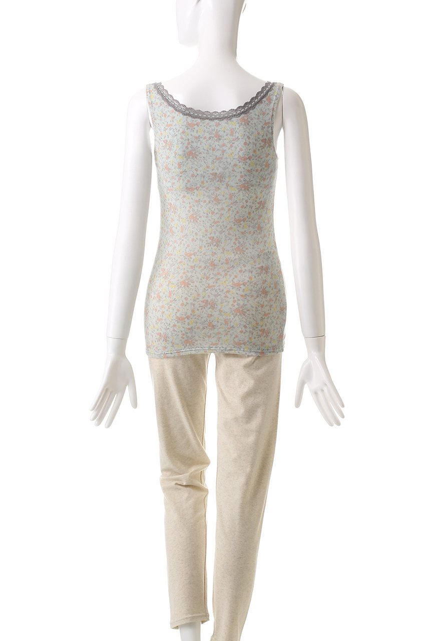 KID BLUE(キッドブルー)｜24ガーニッシュフラワーカップ付キャミ