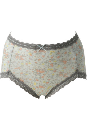 キッドブルー/KID BLUEの24ガーニッシュフラワー深型ショーツ(160100/160101)