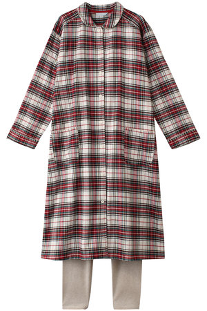 キッドブルー/KID BLUEの24ネルタータンチェックナイティ（スパッツつき）(512000/512002)