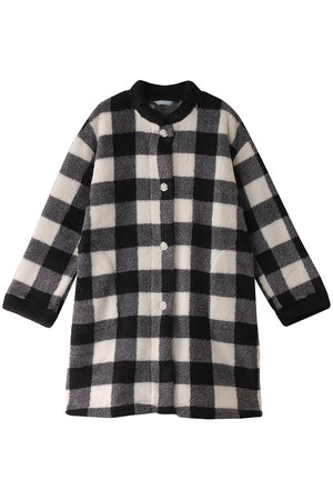 24シャギーギンガムガウン