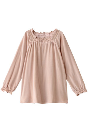 キッドブルー/KID BLUEの24コットンベロアトップ(111000/111001)