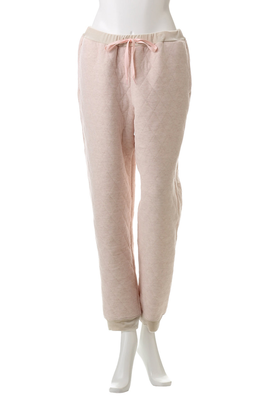 KID BLUE(キッドブルー)｜24ダイヤキルトボトム/ピンク の通販