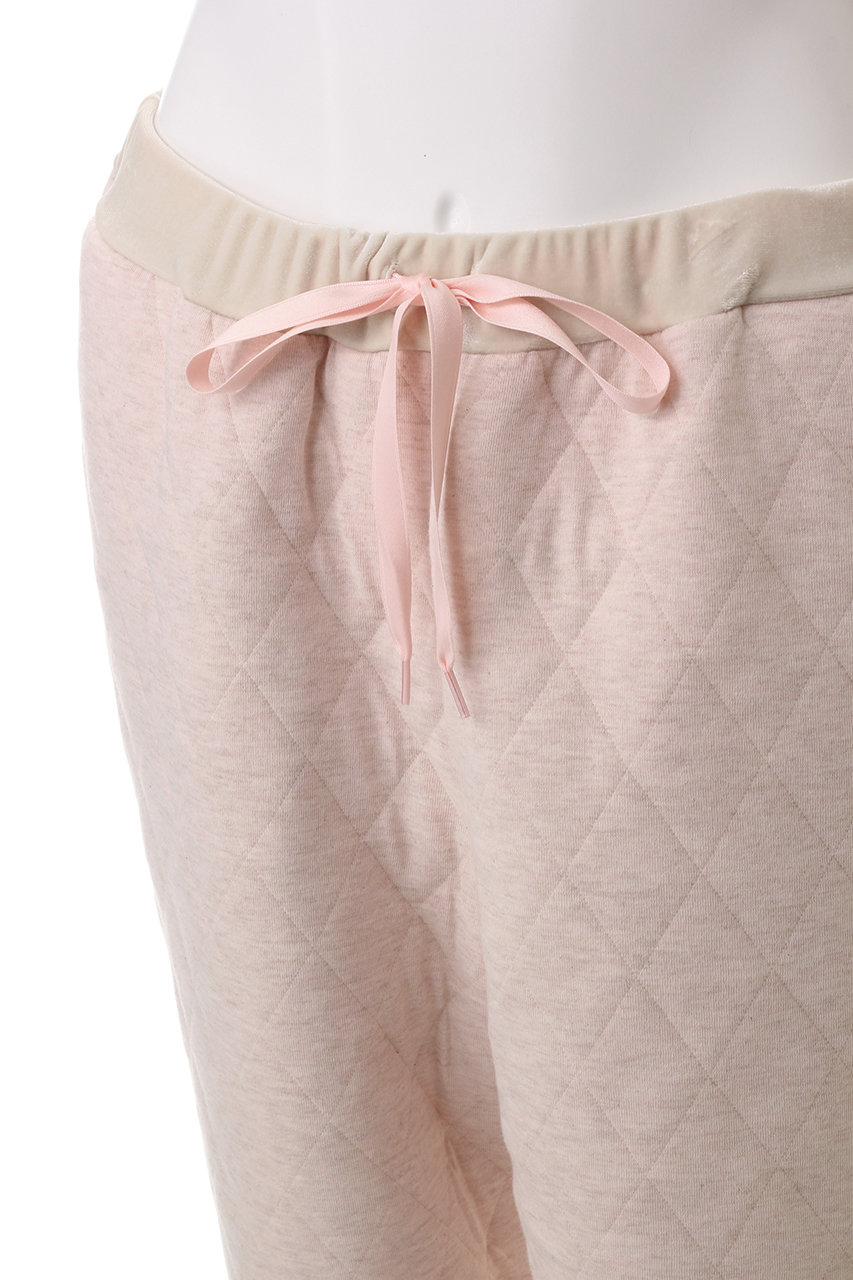 KID BLUE(キッドブルー)｜24ダイヤキルトボトム/ピンク の通販