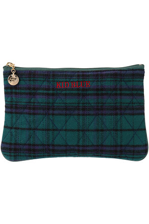 キッドブルー/KID BLUEのネルタータンキルティングGポーチ