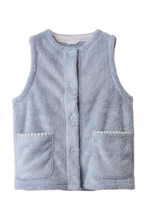 キッドブルー/KID BLUEの24フラッフィーシャギーベスト(111000/111001)