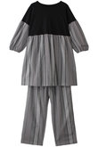 ストライプギンガムパジャマ
