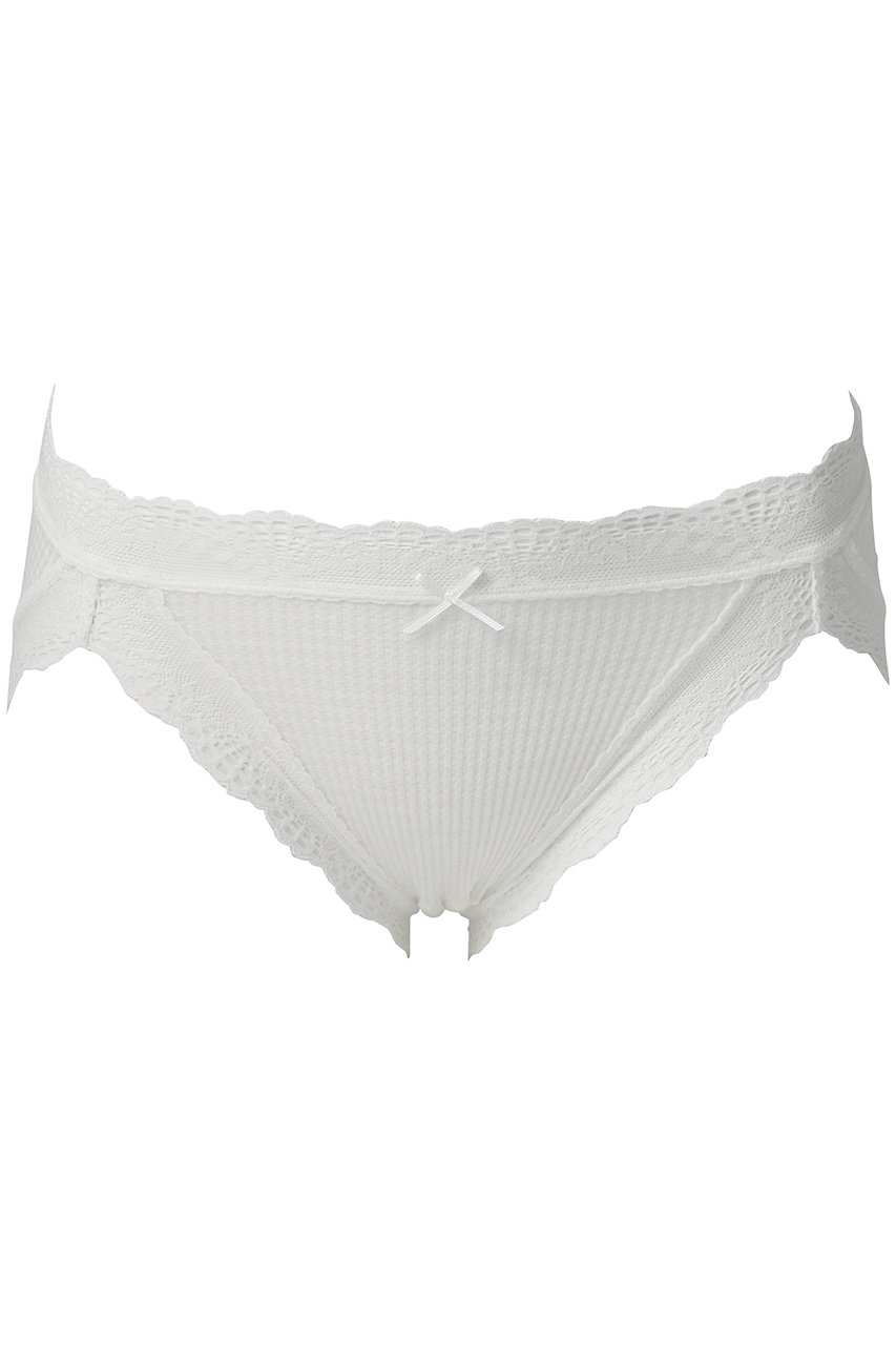 キッドブルー/KID BLUEのシアーフライスボーダーショーツ(ホワイト/KIBH161)