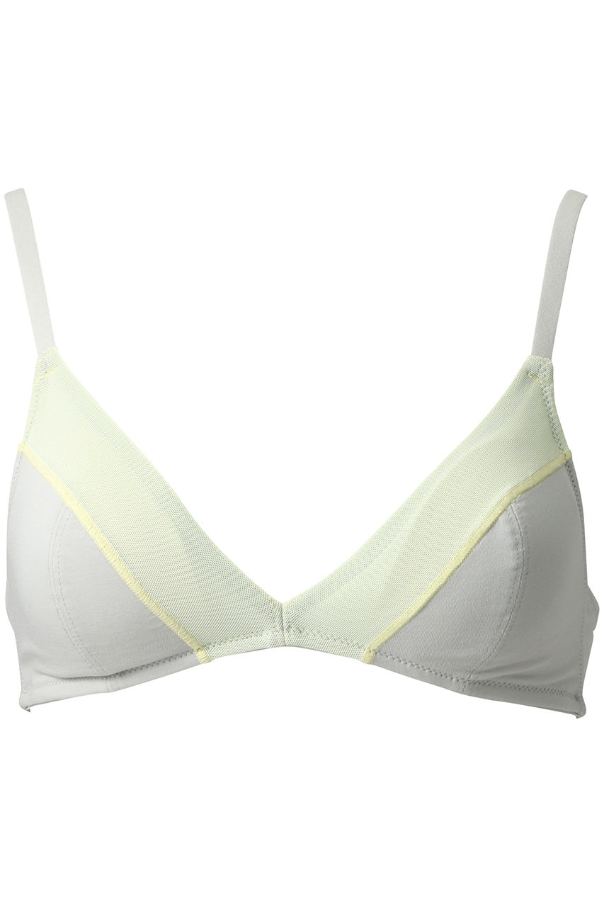 キッドブルー/KID BLUEの25強撚ベア天カップブラ(ユーカリ/KIBA353)