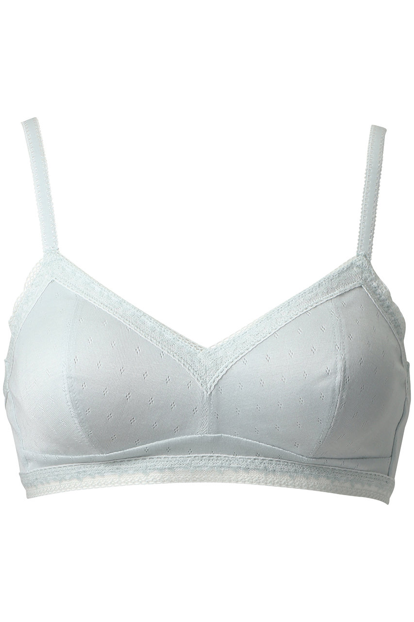 キッドブルー/KID BLUEの25サマーキャットメッシュカップブラ(ペパーミント/KIBA380)