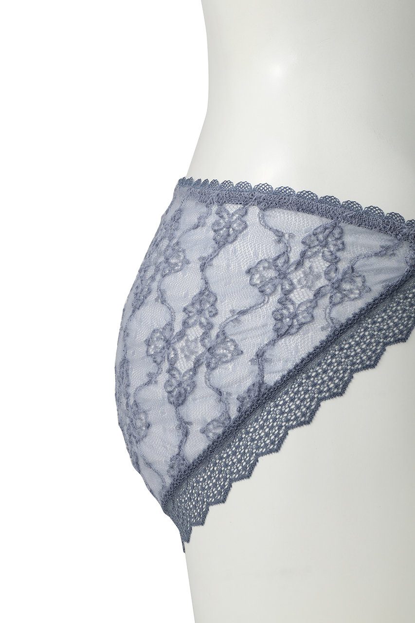 キッドブルー KIDBLUE レースショーツ L KID BLUE(キッドブルー)｜25シャーリングレースショーツ