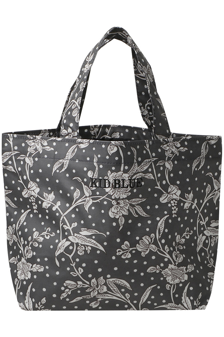 KID BLUE 25LIBERTYプリントGミニトートバッグ (チャコール) キッドブルー ELLE SHOP KID BLUE 25LIBERTYプリントGミニトートバッグ (チャコール) キッドブルー ELLE SHOP