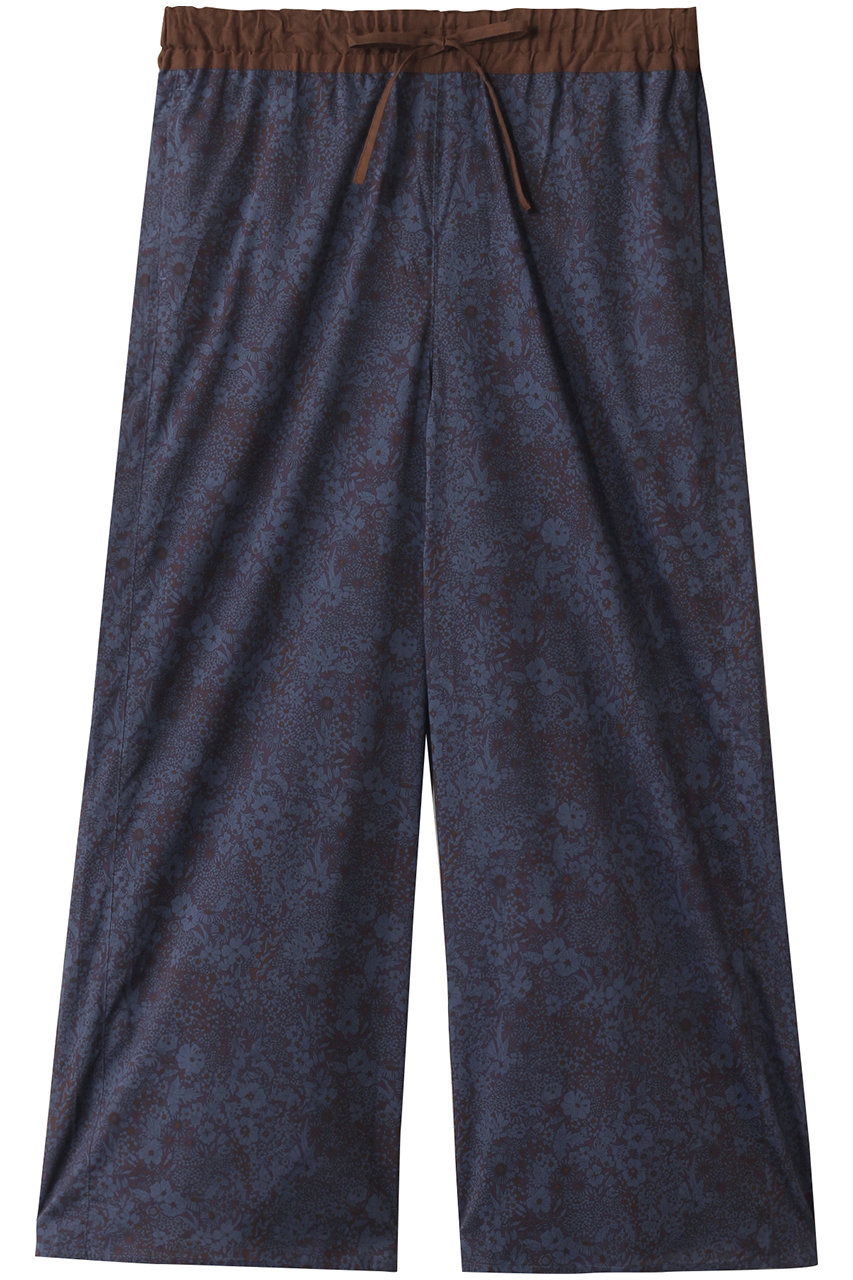 キッドブルー/KID BLUEの25AW LIBERTYプリントボトムス(ネイビー/KOCP508)