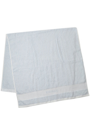 キッドブルー/KID BLUEの25タオルKBストライプバスタオル(510800/510803)