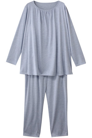 キッドブルー/KID BLUEの25AWトップシルク天竺パジャマ